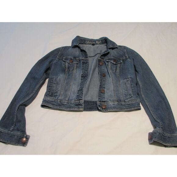 AE American Eagle Classic Denim Jacket Sz M - Picture 2 of 5